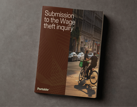 The report in print form