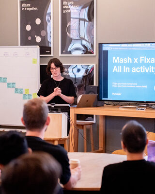 65 specialists onshore, across technology, design, production and leadership.