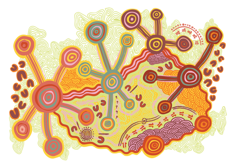 Reconciliation Action Plan artwork by Emrhan Sultan