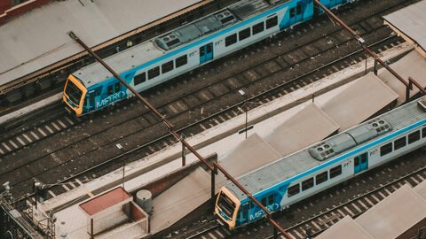 Metro trains in Melbourne