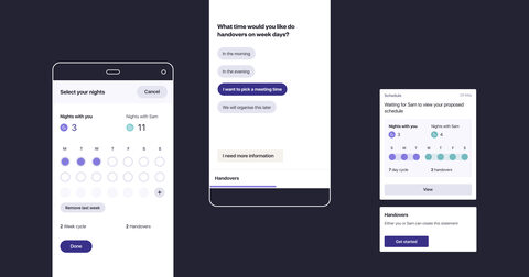 Designing and developing amica, a digital solution for separating couples