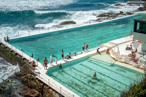Bondi beach swim
