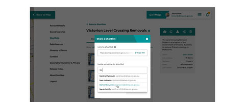 Making government land information accessible and usable.