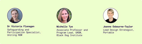 The contributors to the webinar and article