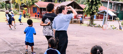 Deb and team in PNG