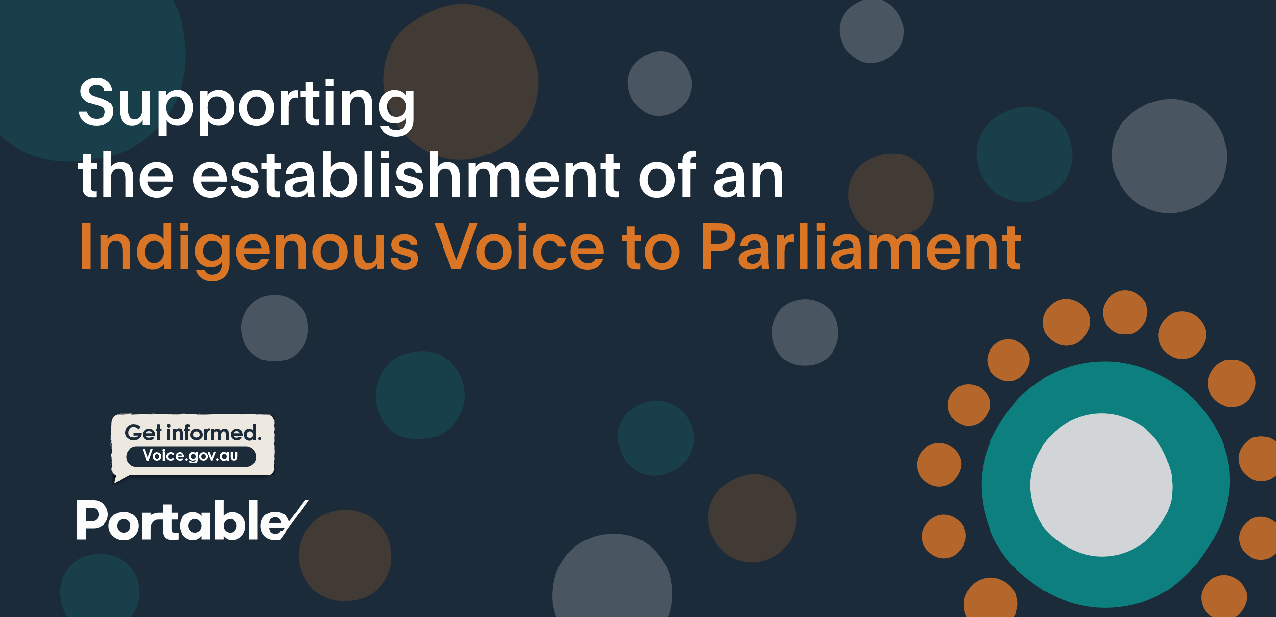 Portable supports the Voice to Parliament | Portable