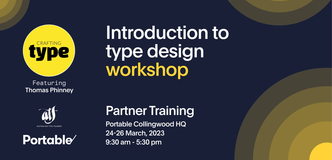 Crafting Type: Font Design Workshops For Beginners