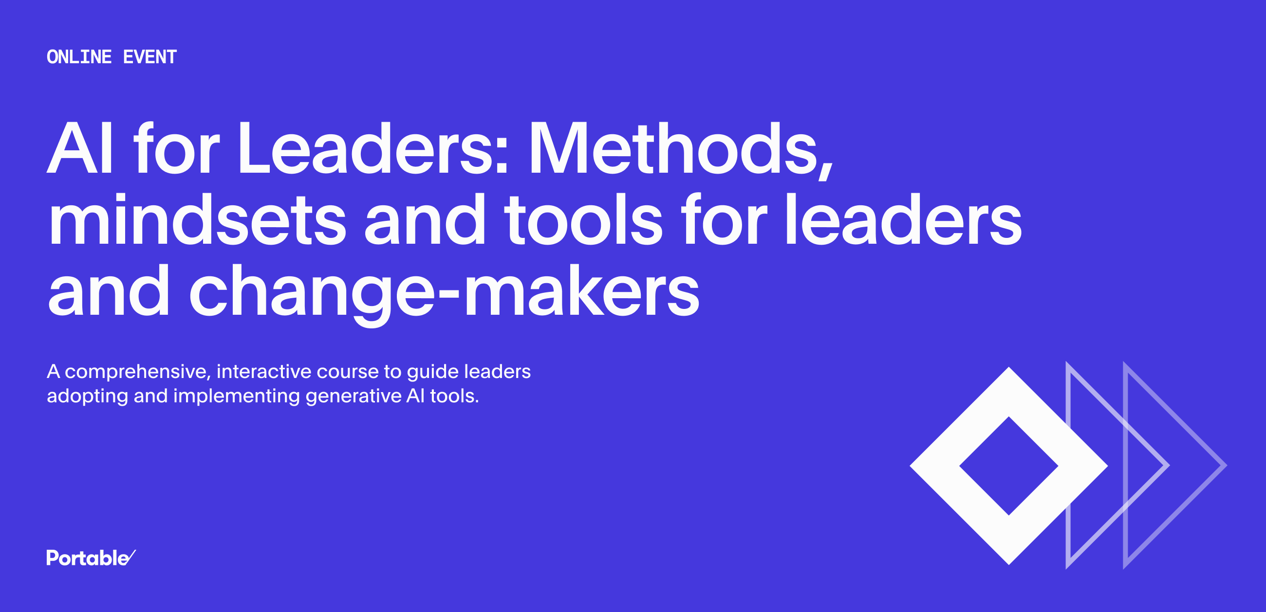 Ai For Leaders Training Portable